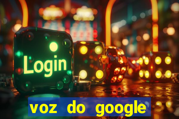 voz do google tradutor homem