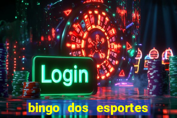 bingo dos esportes para imprimir